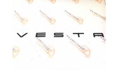 Орнамент VESTA в стиле Porsche черный на шаблоне