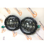 Многодиодные LED фары 105W для Лада 4x4 Нива, ВАЗ 2101